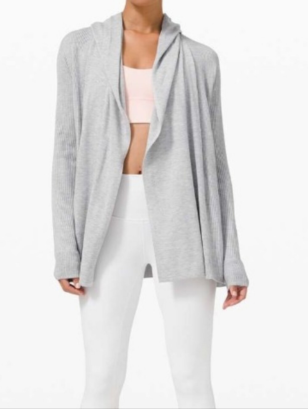 lululemon athletica Sundown Sweater Wrap - Heathered Stargaze Gray